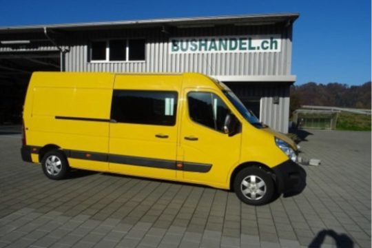 Renault Master T35 dCi 130 L3H2, yellow, with 1 driver's seat and 1 passenger seat