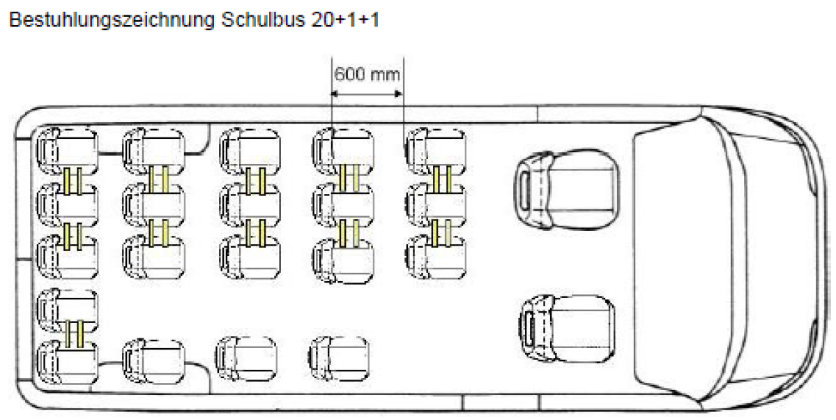 Renault Master School Bus with a total of 22 seats - Image 5