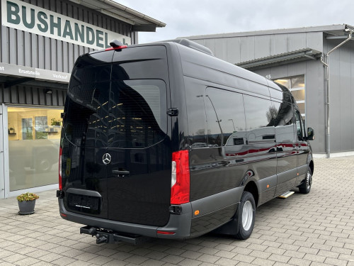 Mercedes 519 cdi VIP Midibus mit 17/22 SitzplÃ¤tzen schwarz metalisiert