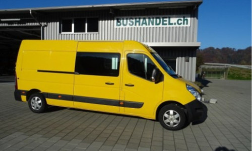 Renault Master T35 dCi 130 L3H2 giallo con 1 sedile conducente e 1 sedile passeggero