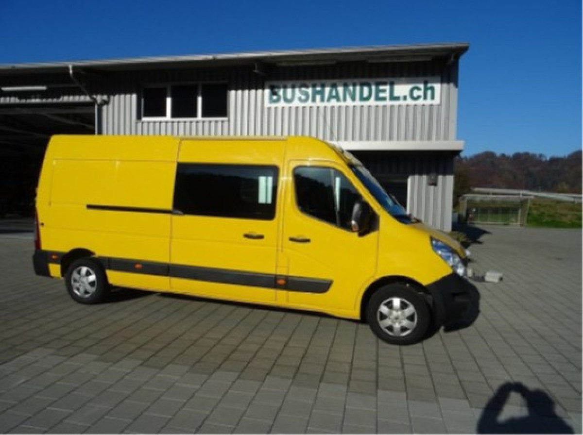 Renault Master T35 dCi 130 L3H2 giallo con 1 sedile conducente e 1 sedile passeggero - Immagine 1
