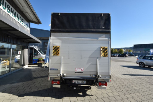 Iveco 35C15 Lieferwagen mit Schiebeverdeck und HebebÃ¼hne