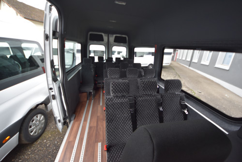 Renault Master school bus with a total of 22 seats