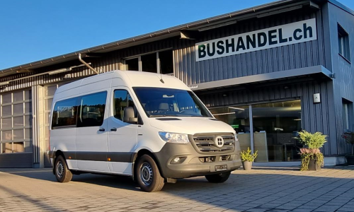 Mercedes 312 eSprinter Elektro Schulbus