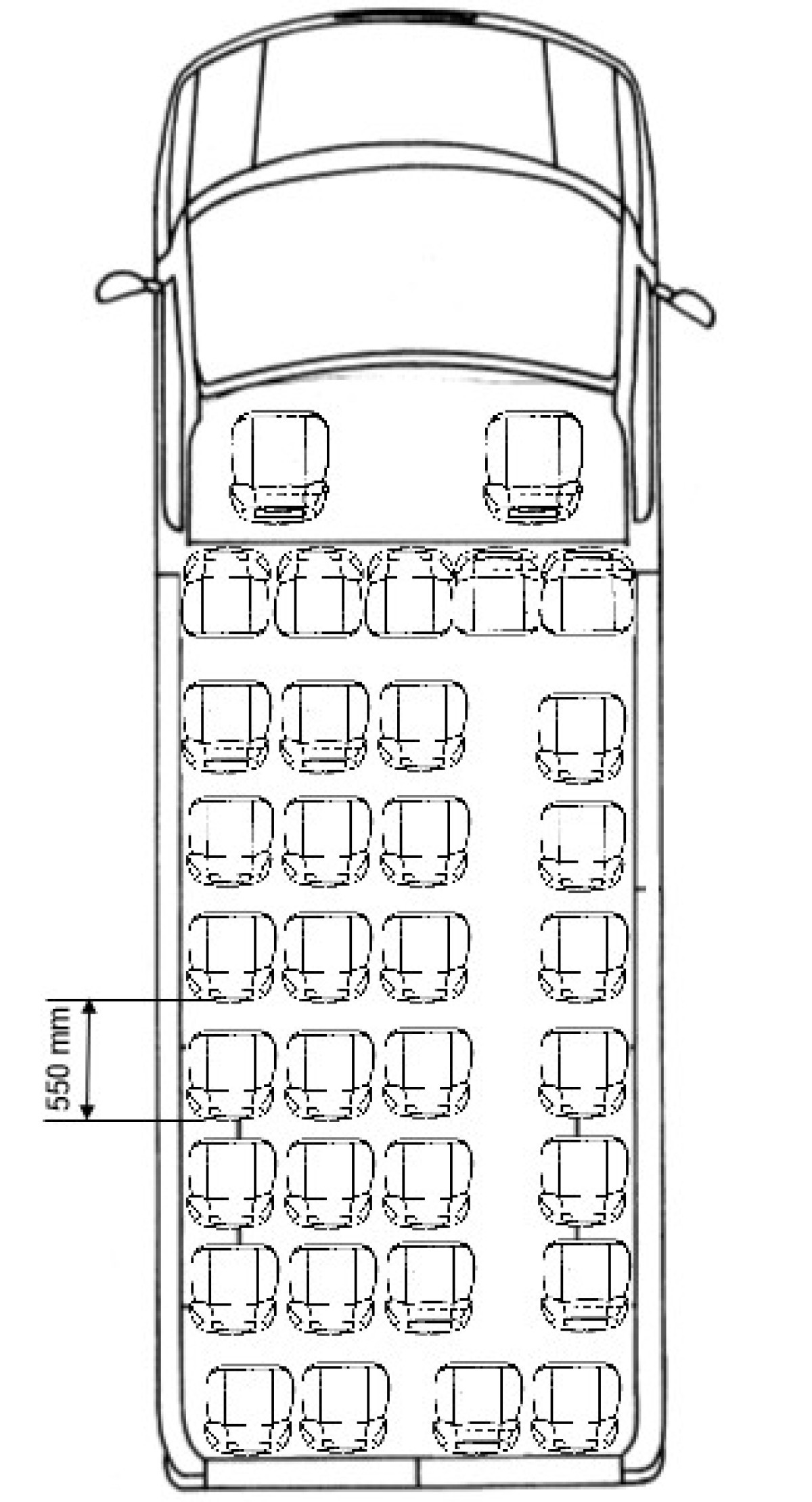Mercedes 519 Schulbus mit total 35 PlÃ¤tze - Bild 10