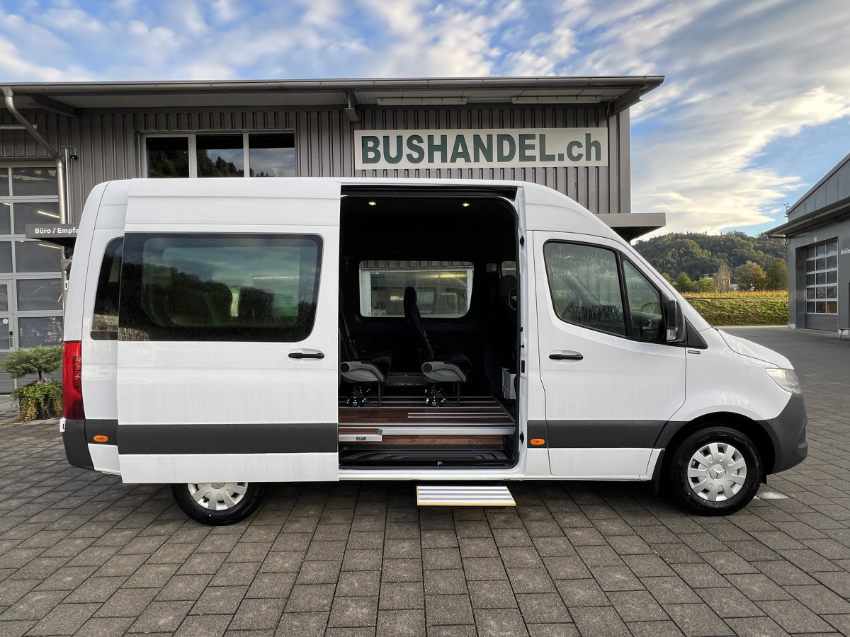 Mercedes 317 Kleinbus CDI Pro 11+1+1 SitzplÃ¤tze weiss - Bild 3