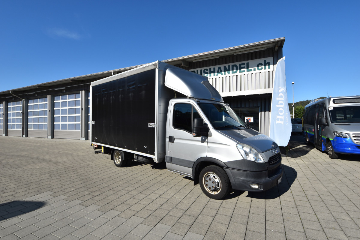 Iveco 35C15 Lieferwagen mit Schiebeverdeck und HebebÃ¼hne - Bild 1